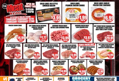 M.R. Meat Market Flyer February 15 to 22