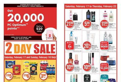 Shoppers Drug Mart (ON) Flyer February 17 to 22