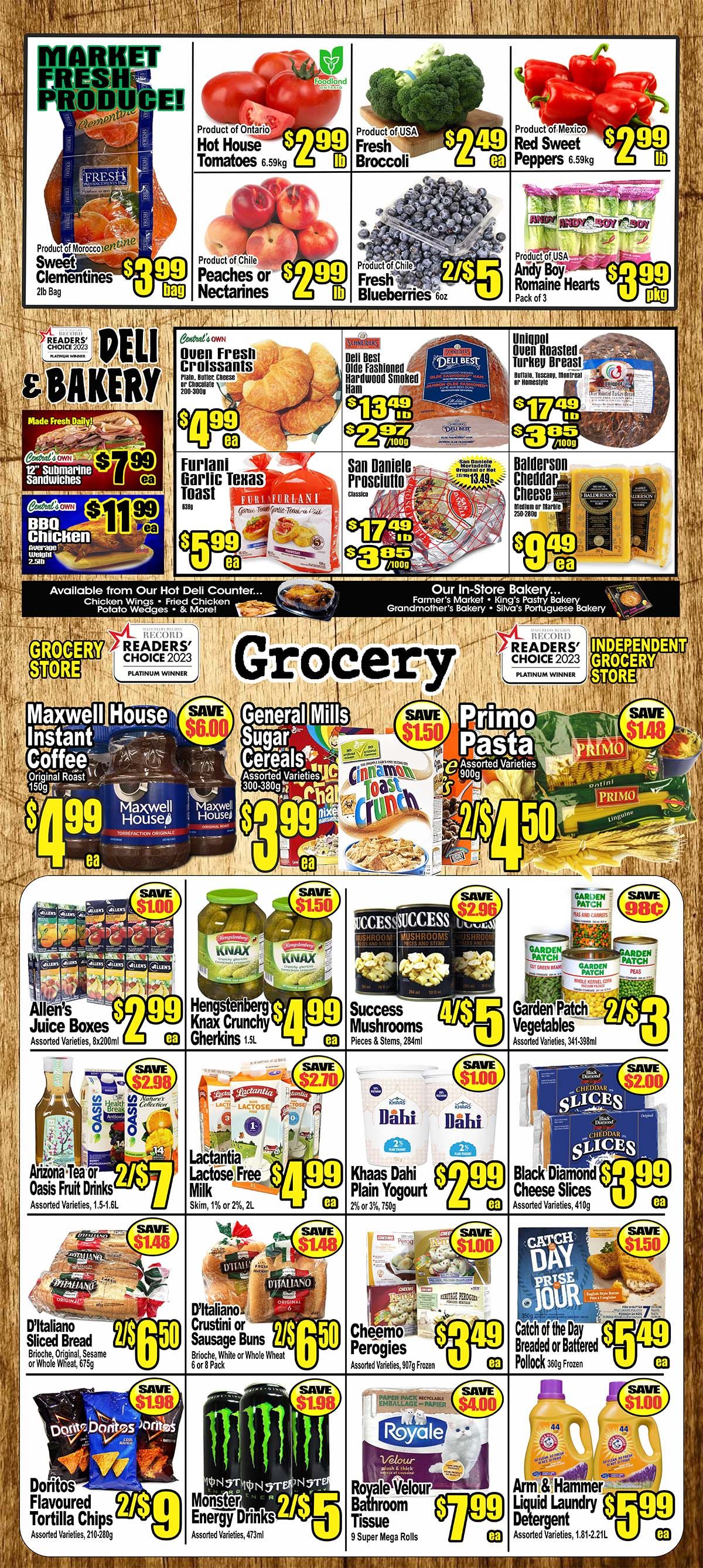 Central Fresh Market Flyer February 15 to 22