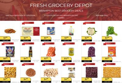 Fresh Grocery Depot Flyer February 15 to 21