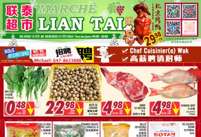 Marche Lian Tai Flyer February 15 to 21
