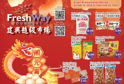 FreshWay Foodmart Flyer February 16 to 22