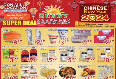 Sunny Foodmart (Don Mills) Flyer February 16 to 22