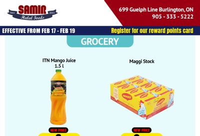 Samir Supermarket Flyer February 17 to 19