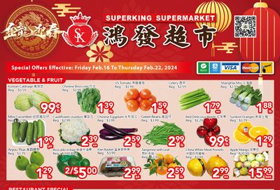 Superking Supermarket (North York) Flyer February 16 to 22
