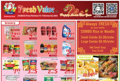 Fresh Value (Etobicoke) Flyer February 16 to 22