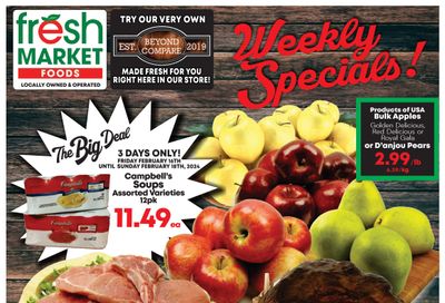 Fresh Market Foods Flyer February 16 to 22