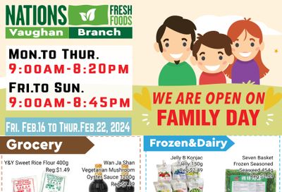 Nations Fresh Foods (Vaughan) Flyer February 16 to 22