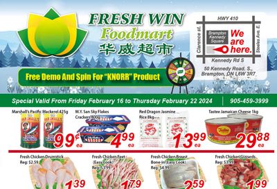 Fresh Win Foodmart Flyer February 16 to 22