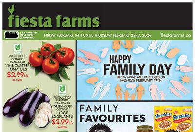 Fiesta Farms Flyer February 16 to 22