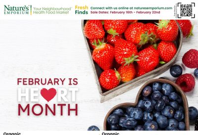Nature's Emporium Weekly Flyer February 16 to 22