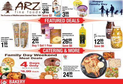 Arz Fine Foods Flyer February 16 to 22
