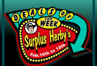 Surplus Herby's Flyer February 16 to 18