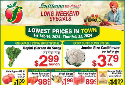 Fruiticana (Chestermere) Flyer February 16 to 22