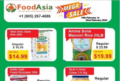 FoodAsia Flyer February 16 to 22