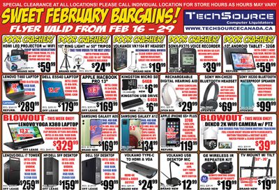 TechSource Flyer February 16 to 22