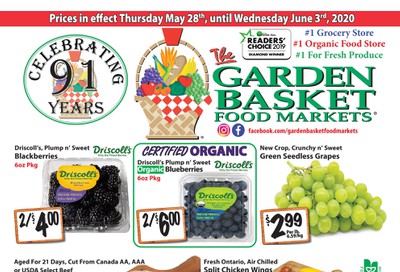 The Garden Basket Flyer May 28 to June 3