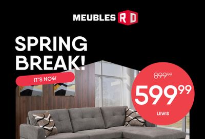 Meubles RD Furniture Flyer February 19 to 25