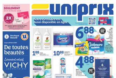 Uniprix Flyer February 22 to 28