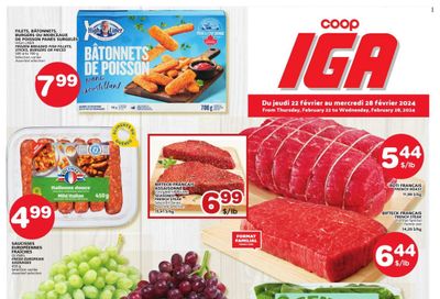 Coop IGA Flyer February 22 to 28