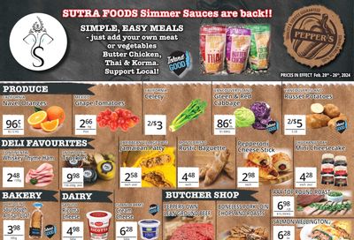 Pepper's Foods Flyer February 20 to 26