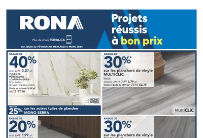Rona (QC) Flyer February 22 to March 6