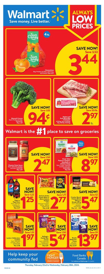 Walmart (ON) Flyer February 22 to 28