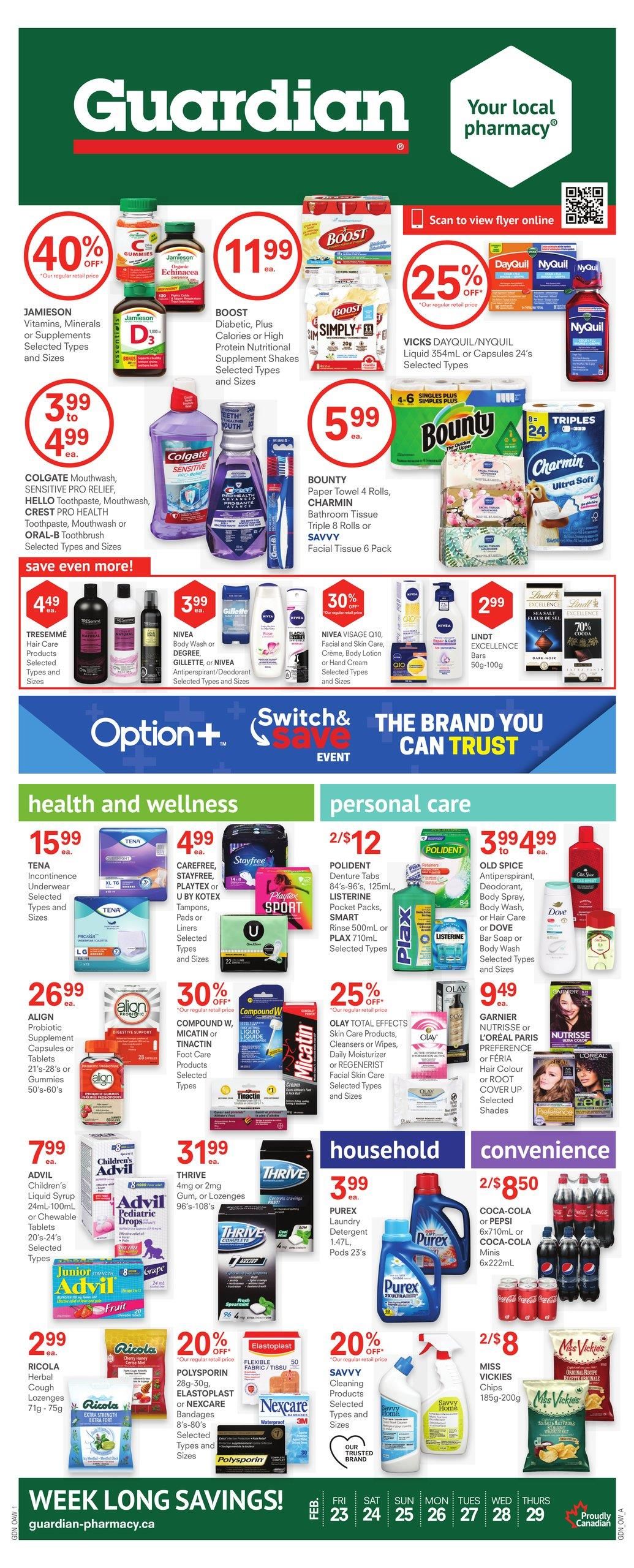 SPECTRO, Guardian deals this week, Guardian flyer