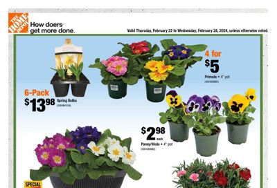 Home Depot (BC) Flyer February 22 to 28