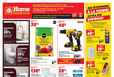Home Hardware (QC) Flyer February 22 to 28
