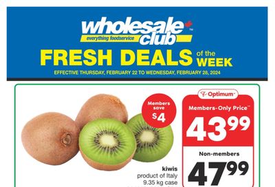 Wholesale Club (Atlantic) Fresh Deals of the Week Flyer February 22 to 28