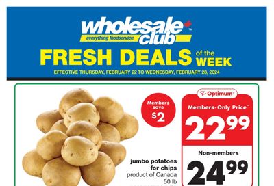Wholesale Club (ON) Fresh Deals of the Week Flyer February 22 to 28