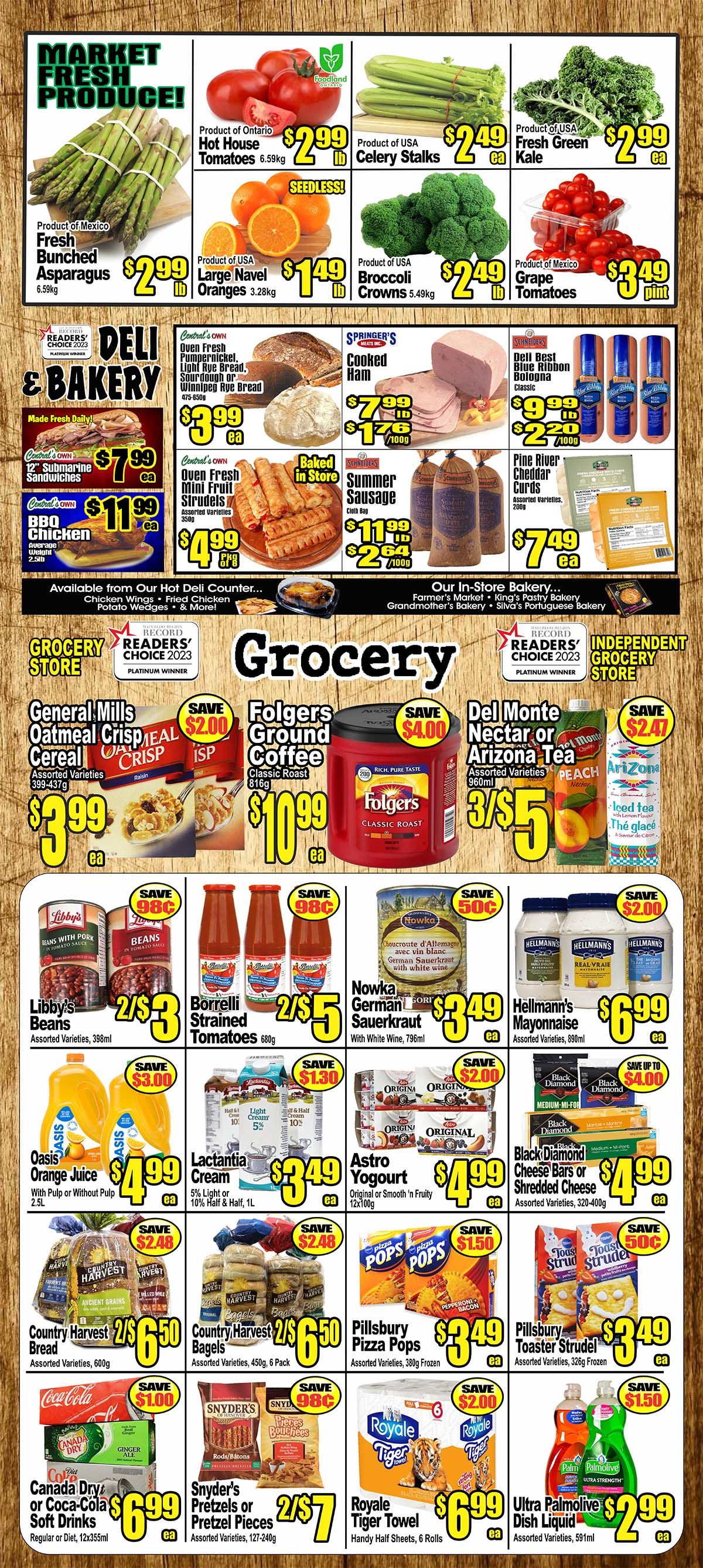 Central Fresh Market Flyer February 22 to 29