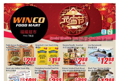 WinCo Food Mart (HWY 7) Flyer February 22 to 28