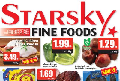 Starsky Foods Flyer February 22 to 28