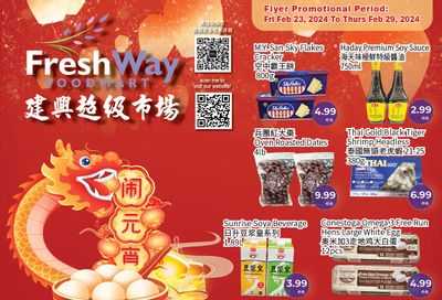 FreshWay Foodmart Flyer February 23 to 29