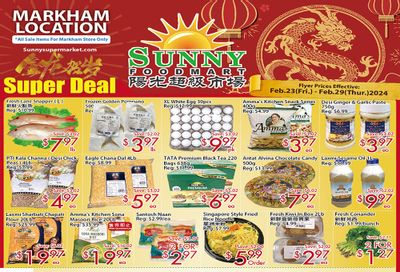 Sunny Foodmart (Markham) Flyer February 23 to 29