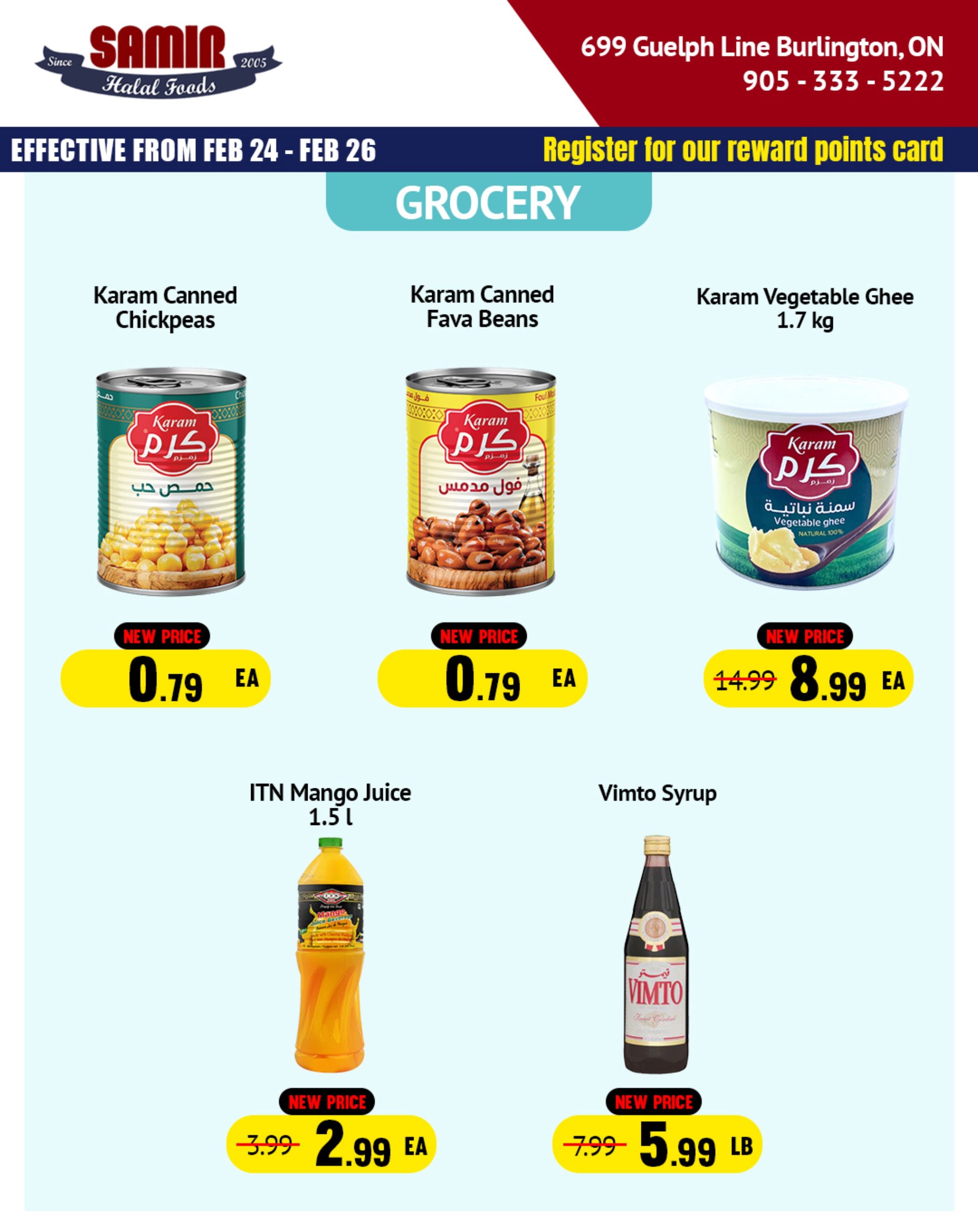 Samir Supermarket Flyer February 24 to 26