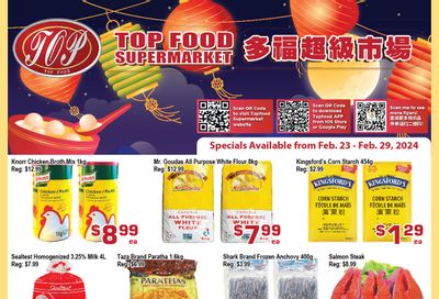 Top Food Supermarket Flyer February 23 to 29