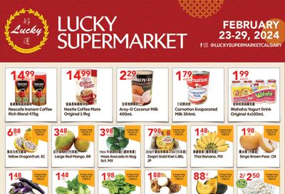 Lucky Supermarket (Calgary) Flyer February 23 to 29
