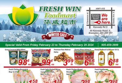 Fresh Win Foodmart Flyer February 23 to 29