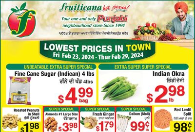 Fruiticana (Calgary) Flyer February 23 to 29