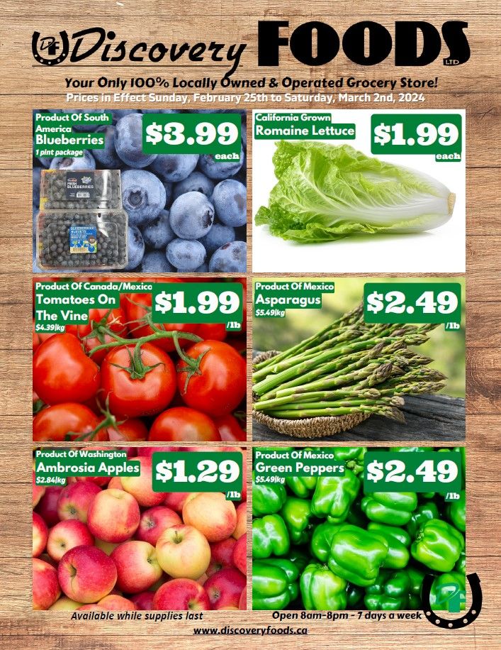 Discovery Foods Flyer February 25 to March 2