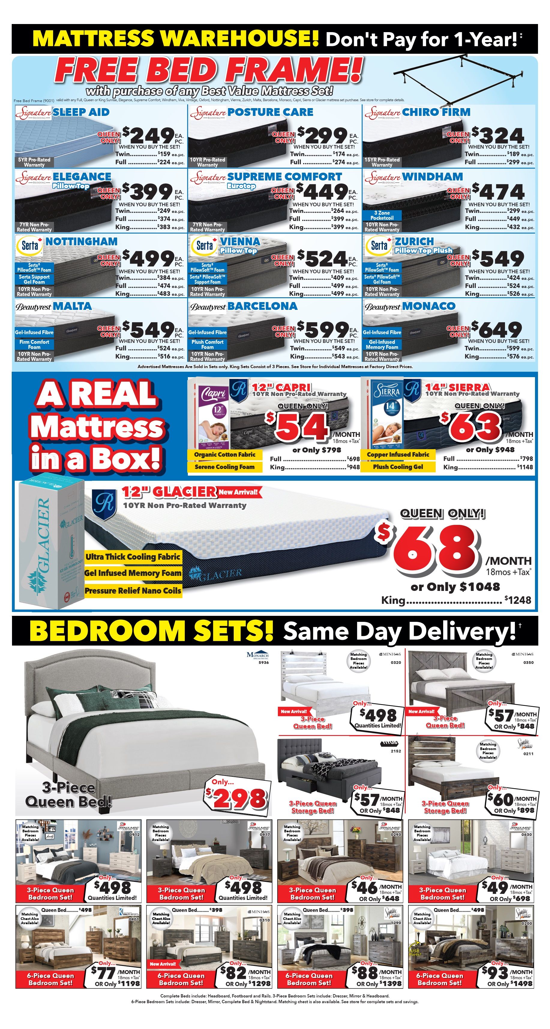 Surplus Furniture & Mattress Warehouse (Thunder Bay) Flyer February 26 to March 3