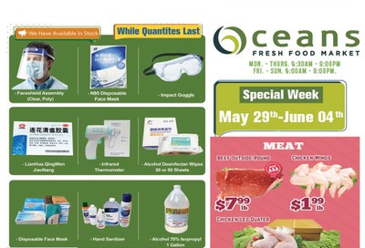 Oceans Fresh Food Market (Brampton) Flyer May 29 to June 4