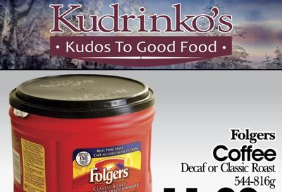 Kudrinko's Flyer February 27 to March 11