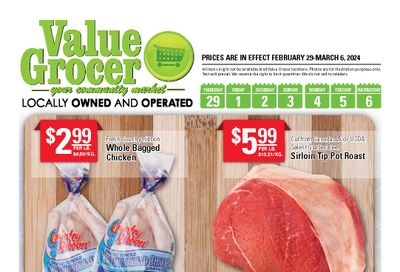 Value Grocer Flyer February 29 to March 6