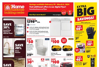Home Hardware Building Centre (ON) Flyer February 29 to March 6