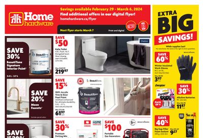 Home Hardware (Atlantic) Flyer February 29 to March 6