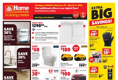 Home Hardware Building Centre (Atlantic) Flyer February 29 to March 6